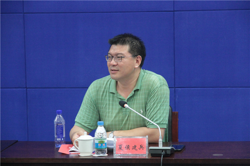 夏侯建兵部长讲话